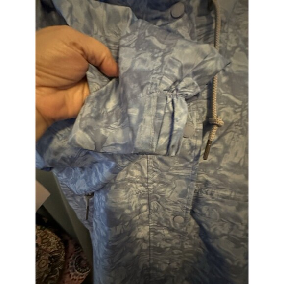 Eddie Bauer Blue Women's Rain Jacket XL - Picture 7 of 10